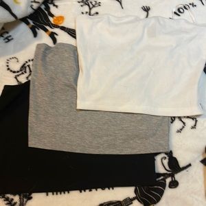 Set of 3 crop tops